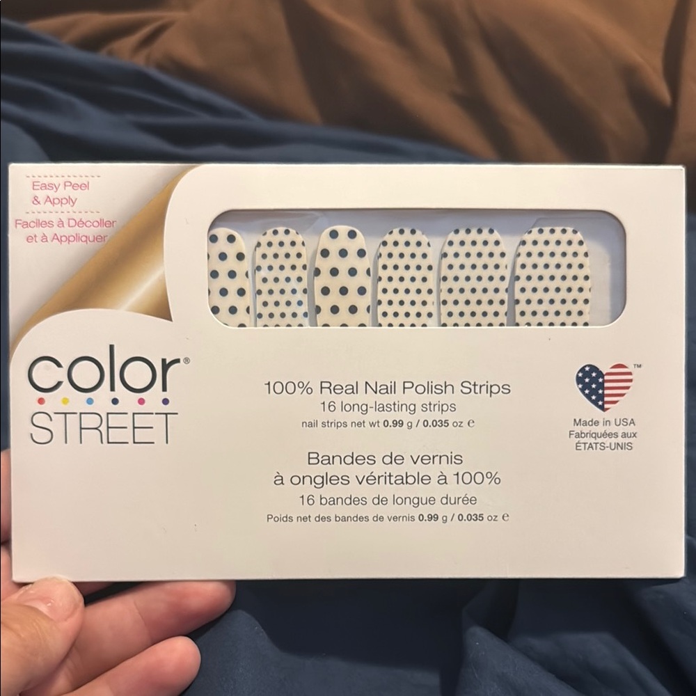 Polka Dot Glam Nail Strips by Color Street